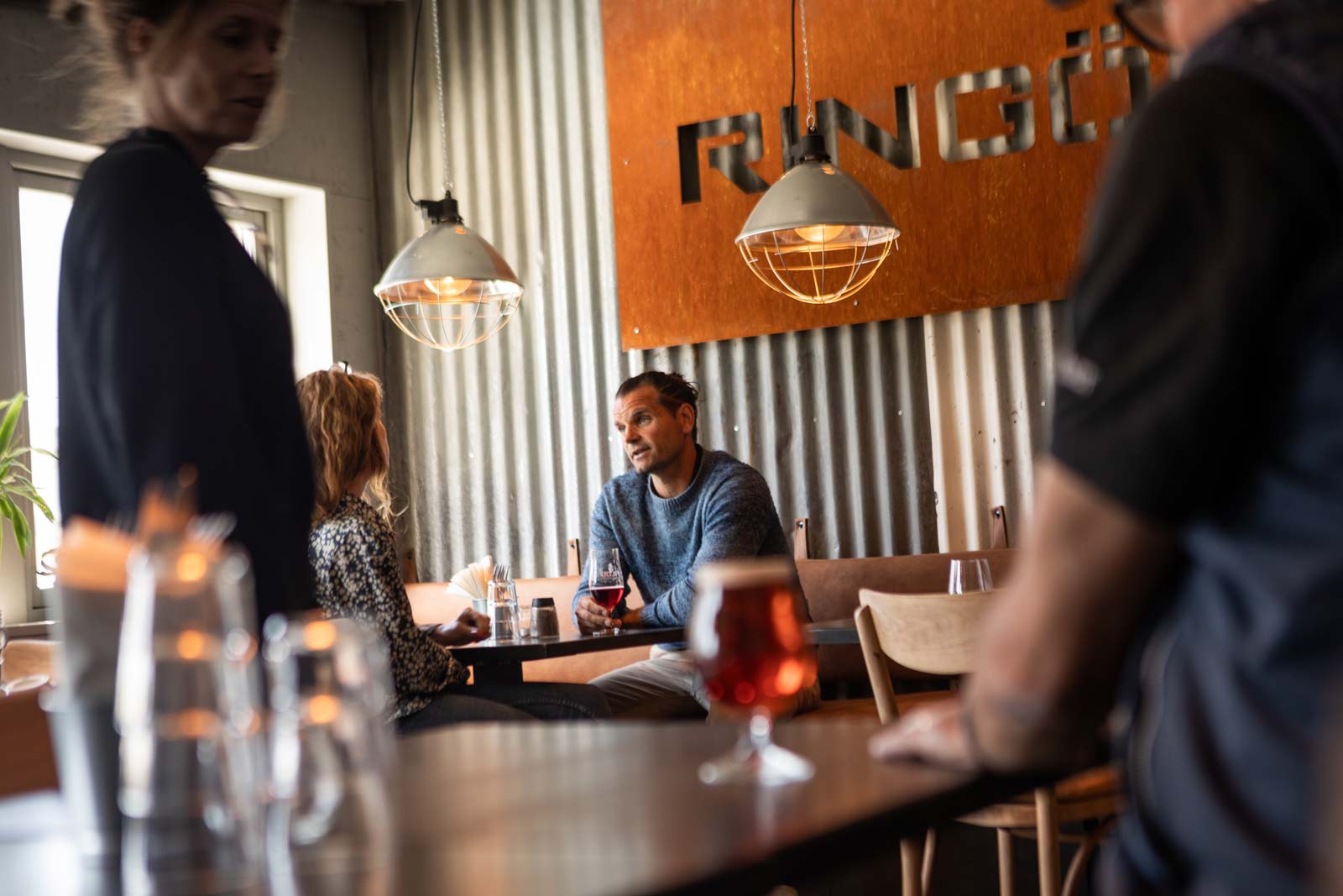 Bild från restaurangen på Två feta grisar