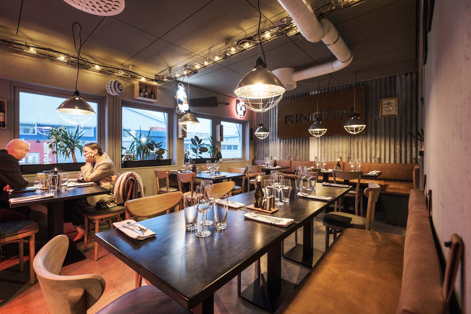 Bild från restaurangen på Två feta grisar