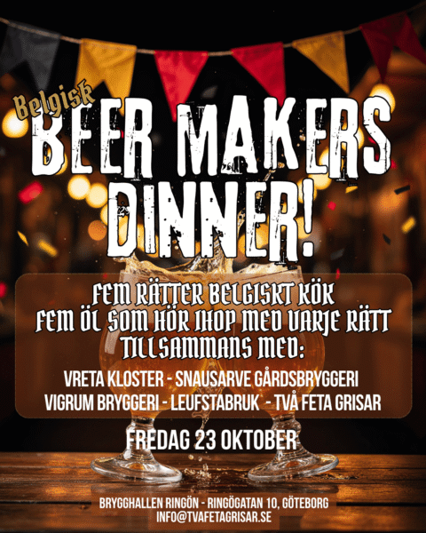 Beer Makers Dinner 23/10